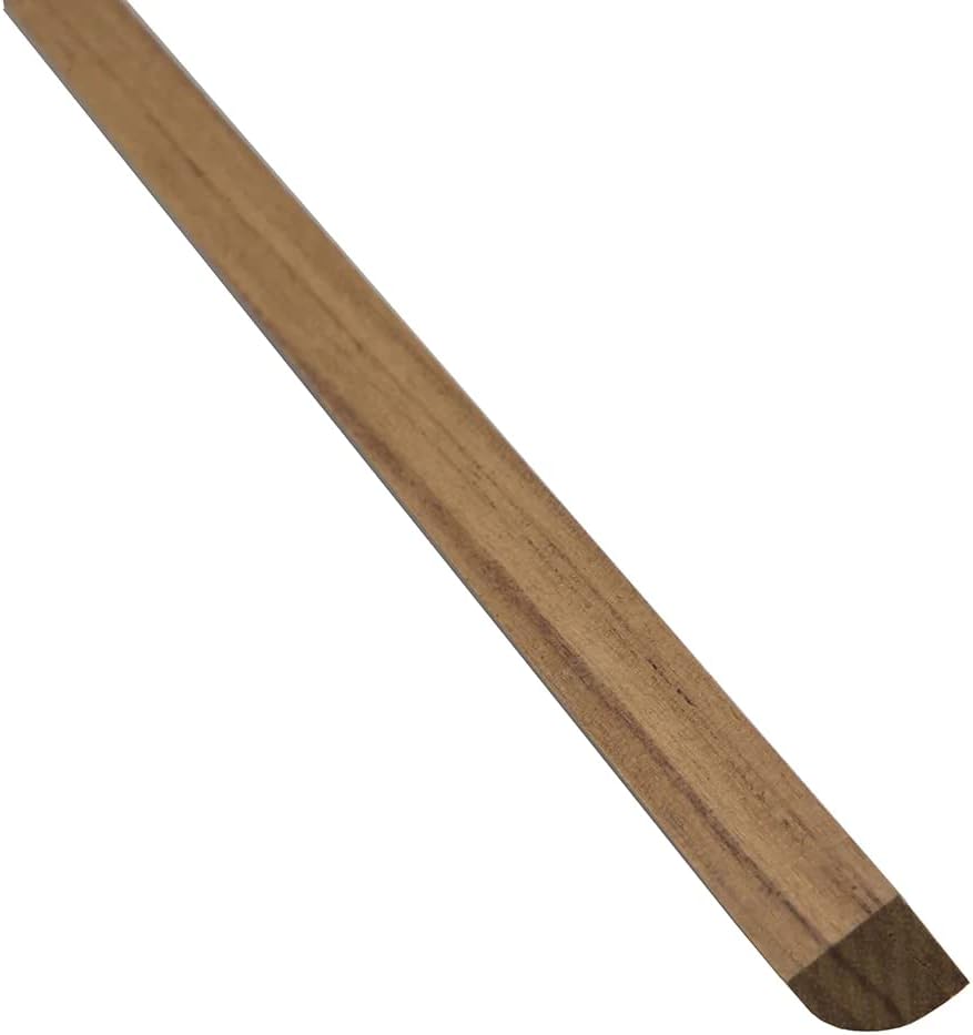 Whitecap 60850 Teak 1/2" H X 1/2" W Quarter Round Molding 5' Length