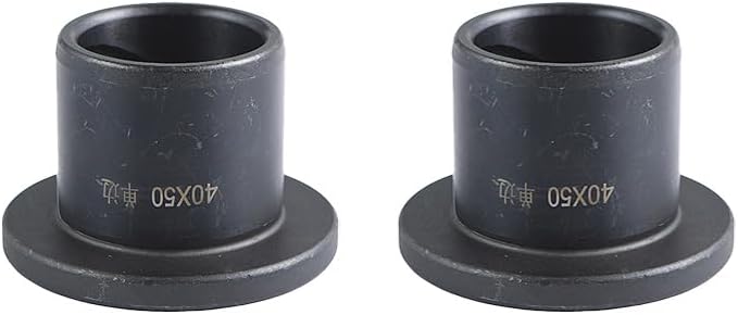 2X Excavator bucket bushing 40mm x 50mm x 50mm edge thickness 8mm