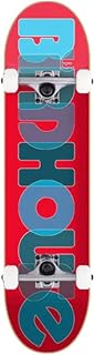 Birdhouse Stage 1 Opacity Logo 2 Factory Complete Skateboard Red 8"