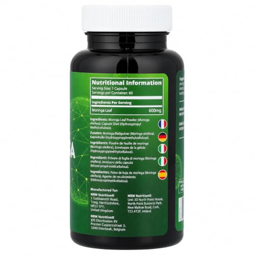 MRM Nutrition Moringa Leaf Capsules