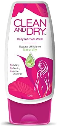 CLEAN AND DRY INTIMATE WASH 189 ML