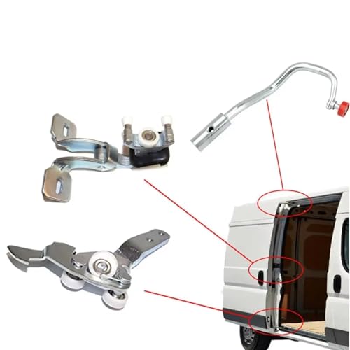 Guide porte coulissante Boxer bruit vibrations charnière droite - 5
