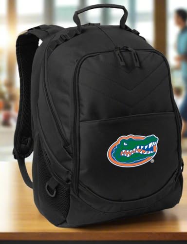 Image of Broad Bay University of Florida Backpack | Official UF Gators Logo, Padded Laptop Computer Section, Premium 600 Denier Nylon Fabric,