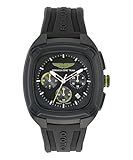 Aston Martin Am Formula 1 MTFO1 - Reloj analógico de Cuarzo para Hombre (Silicona), Negro