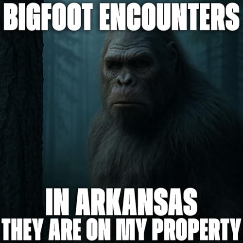 『White Sasquatch Encounter In The Ozarks | Legends of Arkansas Bigfoot (They Are On My Property)』のカバーアート