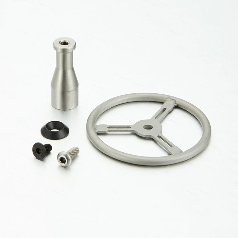 Metal Steering Wheel for 1/10 TFL C1508 Crawler Chassis RC Model Car Spare Parts