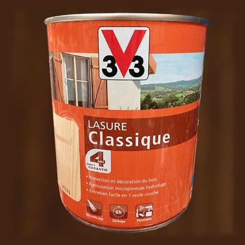 V33 Lasure Classique 4 ans Chêne moyen - 1L