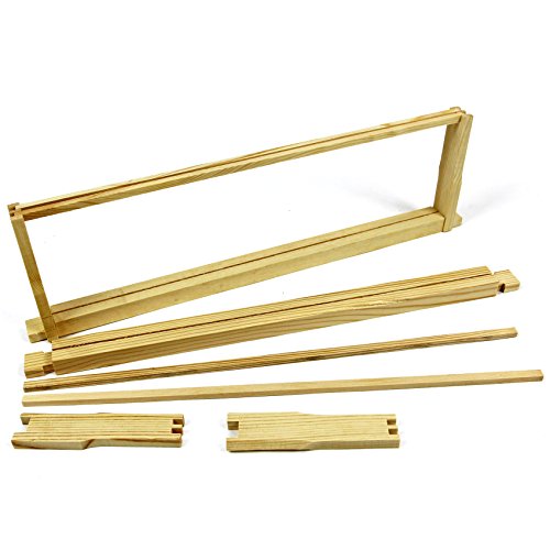 Easibee Langstroth Bee Hive Super Frames, Flat Pack (100 Pieces)