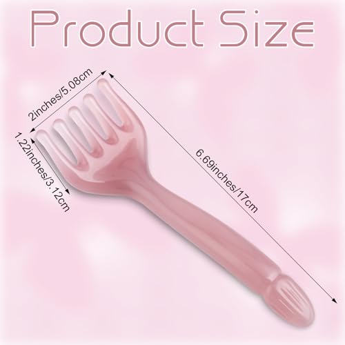 Massageador de cabeça, raspador de cabeça, pente portátil para couro cabeludo, ferramenta de massage