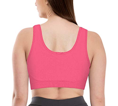 Image of Women's /Girl's Everyday Sports Air Bra Non-Padded, Non-Wired Molded Sport Bra