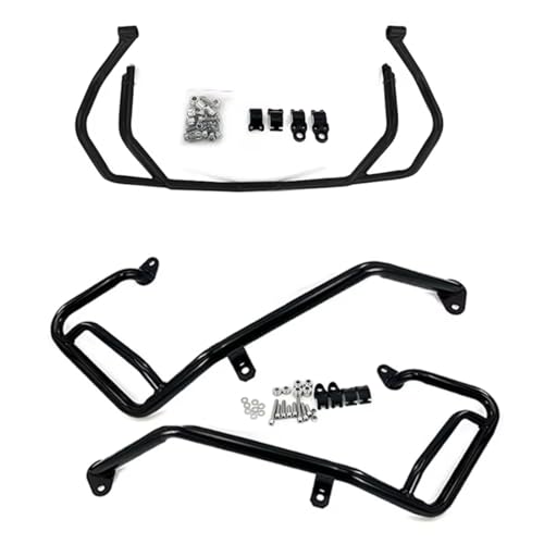 Crash Bars X-ADV 750 2021-2024 : Barres de Sécurité Moteur Noir 1 Set