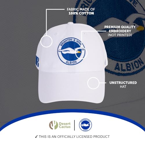 Gorra deportiva blanca con diseño bordado miniatura 4