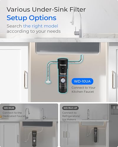 Image of Waterdrop 10UA Under Sink Water Filter System with 2 Filters, 2 Year