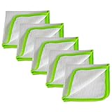 Liquid Elements Mikrofasertücher Auto Streak Buster - Fenstertuch und Glastuch - Schnelltrockendes Auto Mikrofasertuch - Effektive Autopflege - Fenstertuch Streifenfrei - 35x35 cm (5 Stück)