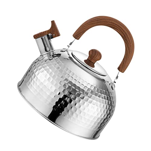 HIAKDOFT Teiera Bollitore Acciaio Inossidabile con Termoisolante e Automatico per Piano Cottura Gas e Induzione