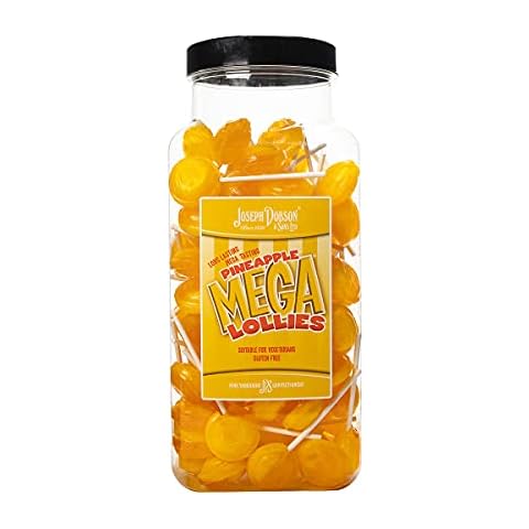 Joseph Dobson Pineapple Mega Lollies 1.99 kg Cover