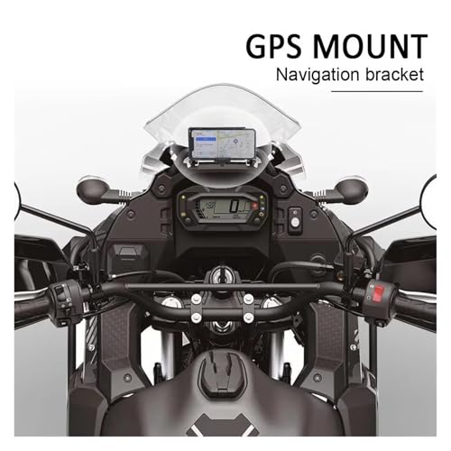 Support de montage KLR650 Pour Fixer un GPS sans Vibration Moto