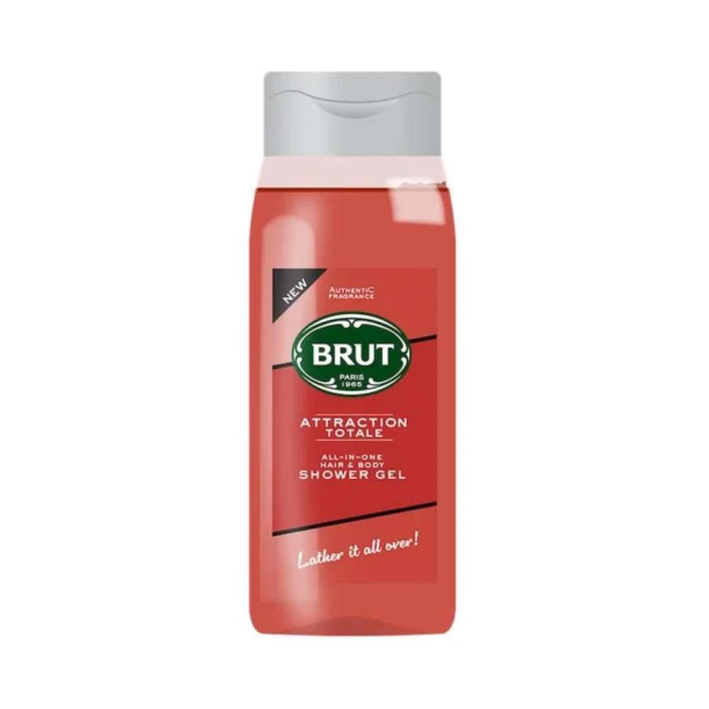 brut shower gel 500ml attraction