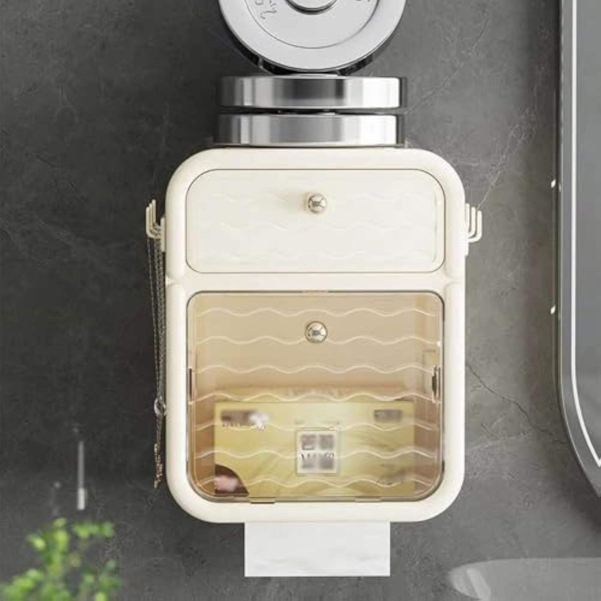Punch-Free Paper Towel Dispenser for Kitchen & Bathroom
