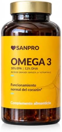 Omega 3 EPA + DHA | 120 Capsules | Fish Oil | Vitamin E Antioxida...