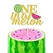 One in a Melon Cake Topper 1st Birthday Party Decor Watermelon Themed Kids Party Supplies