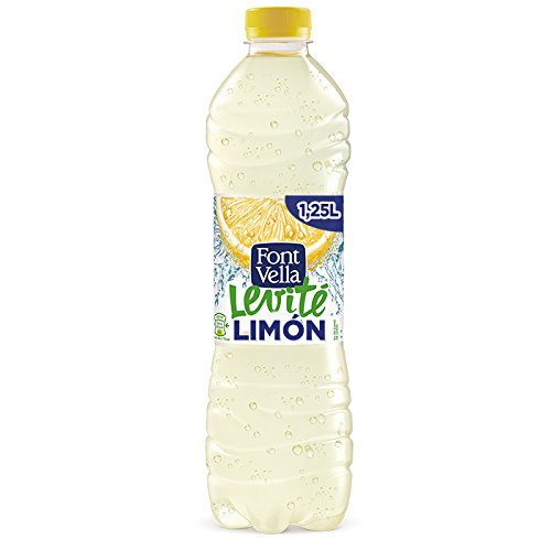 Font Vella Levité Agua Mineral con Zumo de Limón Bajo en Calorías - Botella 1,25 L