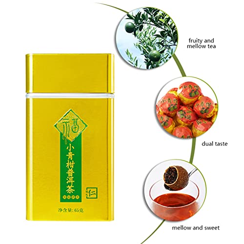 65g Laranja Maduro Puer Casca de Tangerina chá Pu Erh Tangerina Chenpi Tangerina Puer chá para Diári