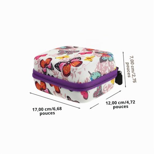 LOORGVEL 1 pièce Étui de Rangement pour Huiles Essentielles Malette de Transport et Compacte Organisateur de Bouteilles Huiles Essentielles Sac de Voyage Pratique avec Compartiments pour – vue 5