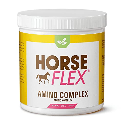 HORSE FLEX Amino Komplex Pulver für Stuten zur Unterstützung des Muskels, Bindegewebe und Muskelstoffwechsels - 1000 Gramm Cover