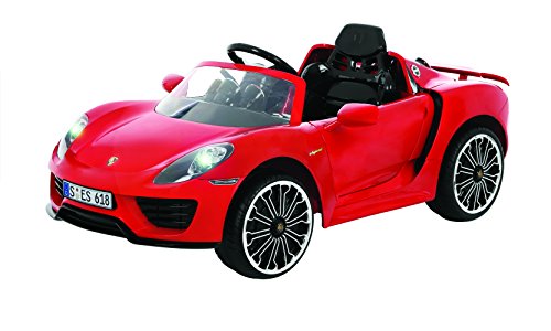 Rollplay 6 Volt Porsche 918 Ride On Toy, Battery-Powered Kid's Ride On Car