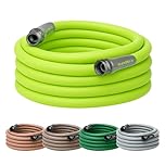 Flexzilla Garden Hose, 5/8'' X 50', Heavy Duty, Lightweight, Drinking Water Safe-HFZG550YW