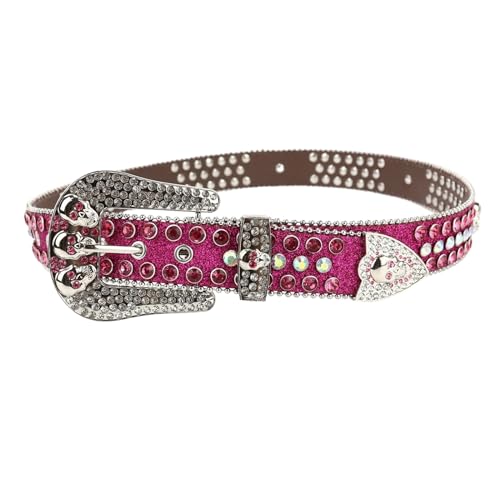 Ceinture gothique en strass et rivets aux finitions premium