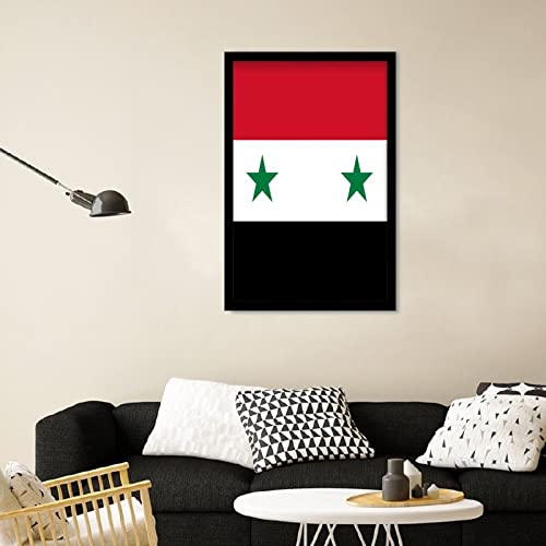 Drapeau de la Syrie poster encadré cadeau original - 6