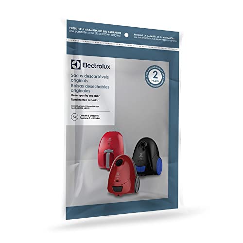Kit 3 Sacos de aspirador de pó Electrolux (SBENA) - Modelos: Nano, NEO30 e NEO31