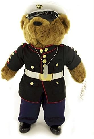 Marine corps teddy bear dress blues Clearance
