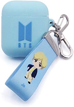 قیمت و خرید BTS Bangtan Boys Official BTS Logo Silicone Airpods 1،2 Case  with Strap (Jin) برند Big Hit Entertainment | مالتینا
