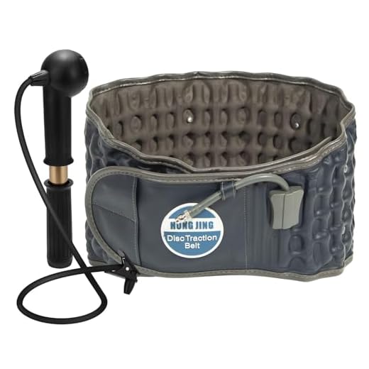 HONGJING Decompression Back Belt for Lower Back Pain Relief- Spine Reset Device Lumbar Support for Lifting, One Size Fits 29-49 Waist