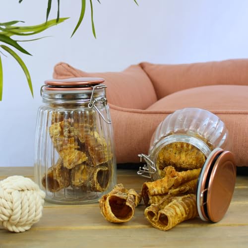 Lyra Pet® 5 kg Rinderstrossen klein getrocknet | Naturbelassener Kausnack | Proteinhaltiges Leckerli auch für Welpen und ältere Hunde | Nährstoffreich | Schonend getrocknet | Gut verträglich