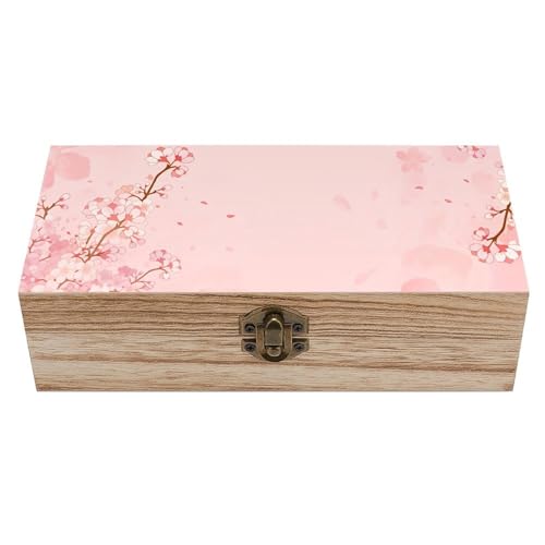 XZDXZD Japanese Cherry Blossom Vintage Box