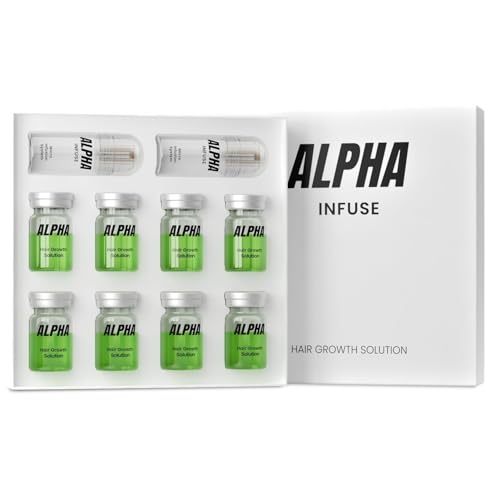 AlphaInfuse Scalp Nourishing Serum for Men Ginseng & Eclipta Botanical Blend for Fuller-Looking Thicker-Looking Hair and Healthy Scalp 32ml 2 Month Supply