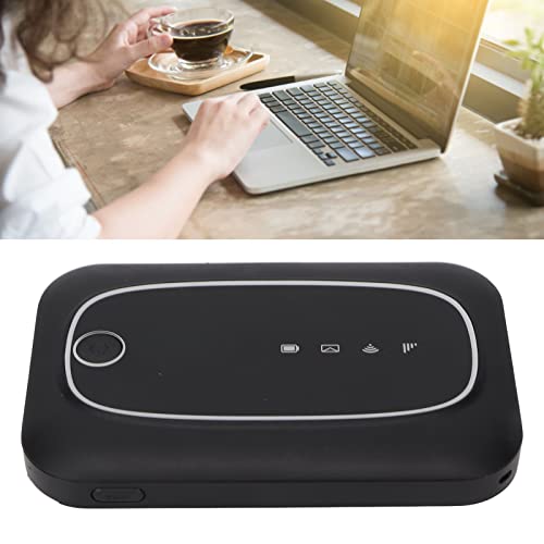 Image of Zyyini Mobile Hotspot, 4G LTE Portable Hotspot Device SIM Card Router, 300Mbps Download Speed, for Mobile Phones, Laptops, Desktops, for OS X Tablet