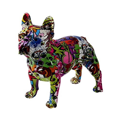 KinderCoring Estatua Figura Decorativa Escultura Animal Resina Pintada Especial Adecuado para Ambiente Interior Escritorio Sala Entrada, Estilo b, Individual