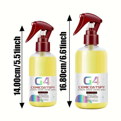 Spray cerámico para brillo y protección de pintura 250ML miniatura 2