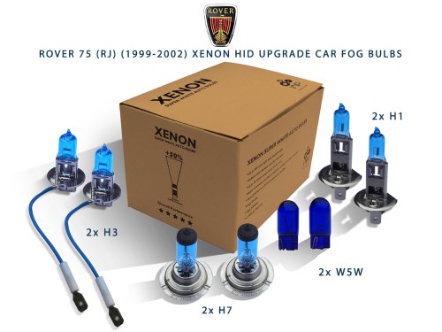 Ampoules H7 H1 W5W effet xénon pour la rénovation des phares de voiture en hiver