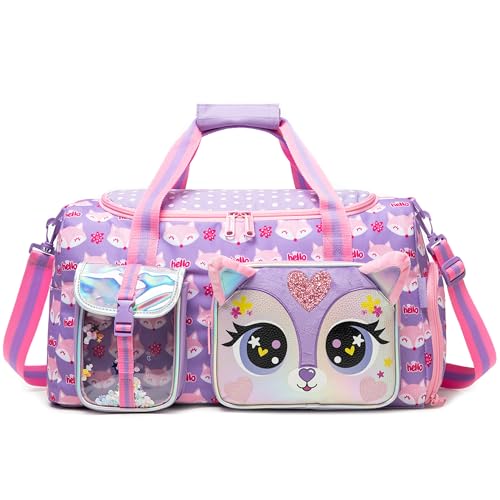 HTgroce Borsone Palestra Grande con Scomparto per Scarpe, Borsone da Viaggio Ragazza, Borsa Palestra...