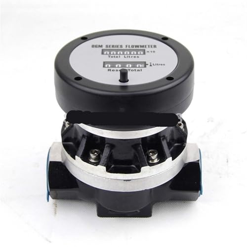 Oval Gear Water Fuel Flow Meter Counter Indicator Flowmeter Device DN25 DN40 DN50 High Precision Liquid Mechanical Diesel(DN25)