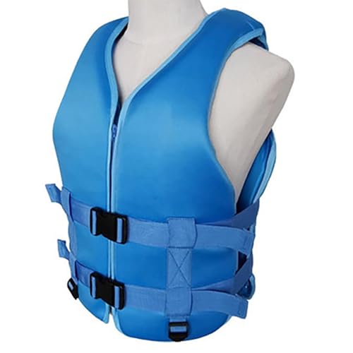 LUIVZD Swim Jacket - Chaleco Salvavidas for Kayak, for Adultos y niños, for natación, portátil, Transpirable, for Deportes acuáticos, Pesca, Surf, Vela, navegación, Kayak, Deriva, 20-120 kg.(Blue,XS)