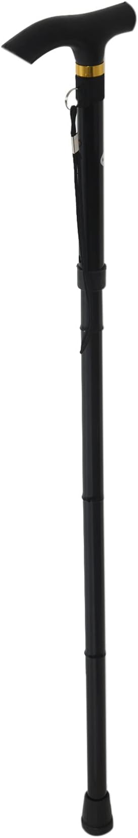 Folding Cane Adjustable with Ligh Walking Stick Perfect Daily Living Aid for Limited Mobility