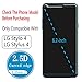 HPTech 2-Pack Tempered Glass For LG Stylo 4, LG Stylus 4 Screen Protector, Easy to Install, Bubble Free, 9H Hardness