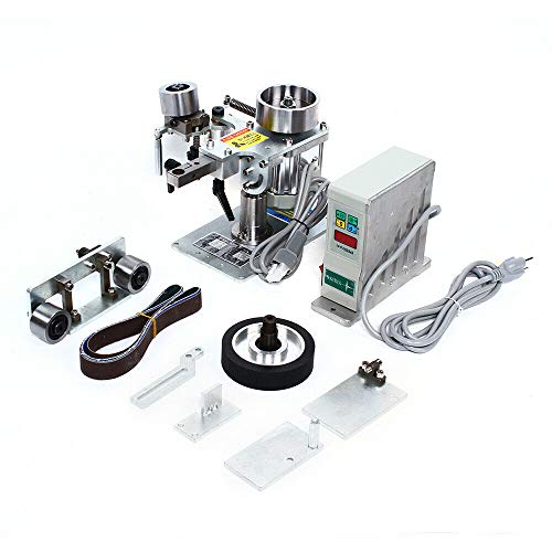 Belt Sander Machine Vertical Belt Polishing Grinder w/Brushless Motor 550W 110V